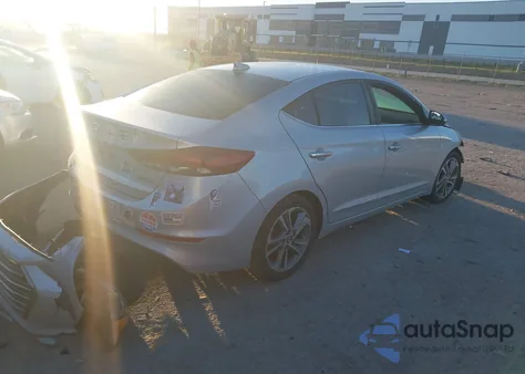 2017 Hyundai Elantra Limited из США, поврежденный, VIN 5NPD84LF5HH079455